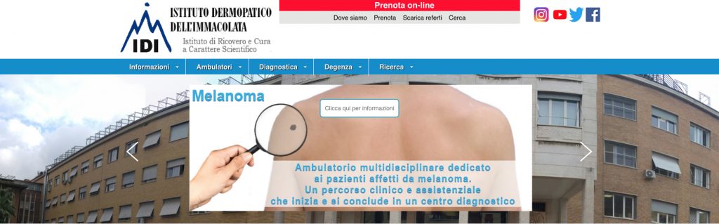 Giornata di prevenzione con visite gratuite all'IDI di Roma il giorno 26 settembre 2019 - cheratosiattinica.it